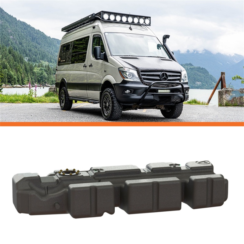 Mercedes-Benz Sprinter Van Mid-Ship Fuel Tank - Titan Fuel Tanks - XXL Mid-Ship, 46 Gallon - `07-`18